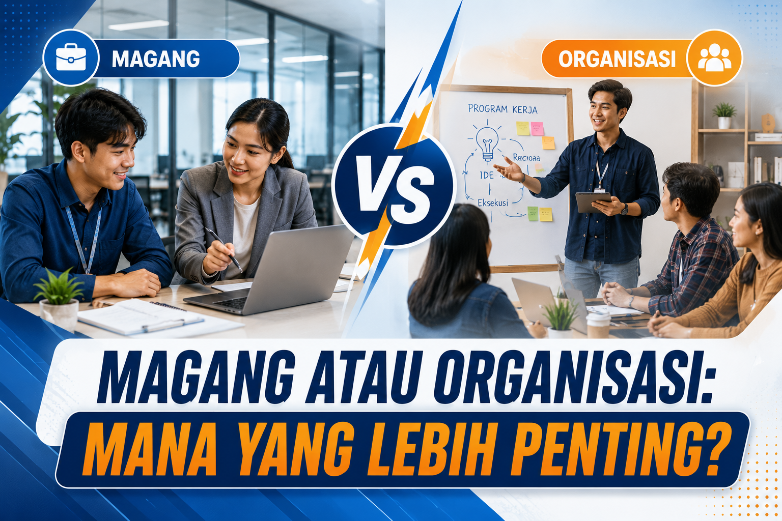 Magang atau Organisasi: Mana yang Lebih Penting?