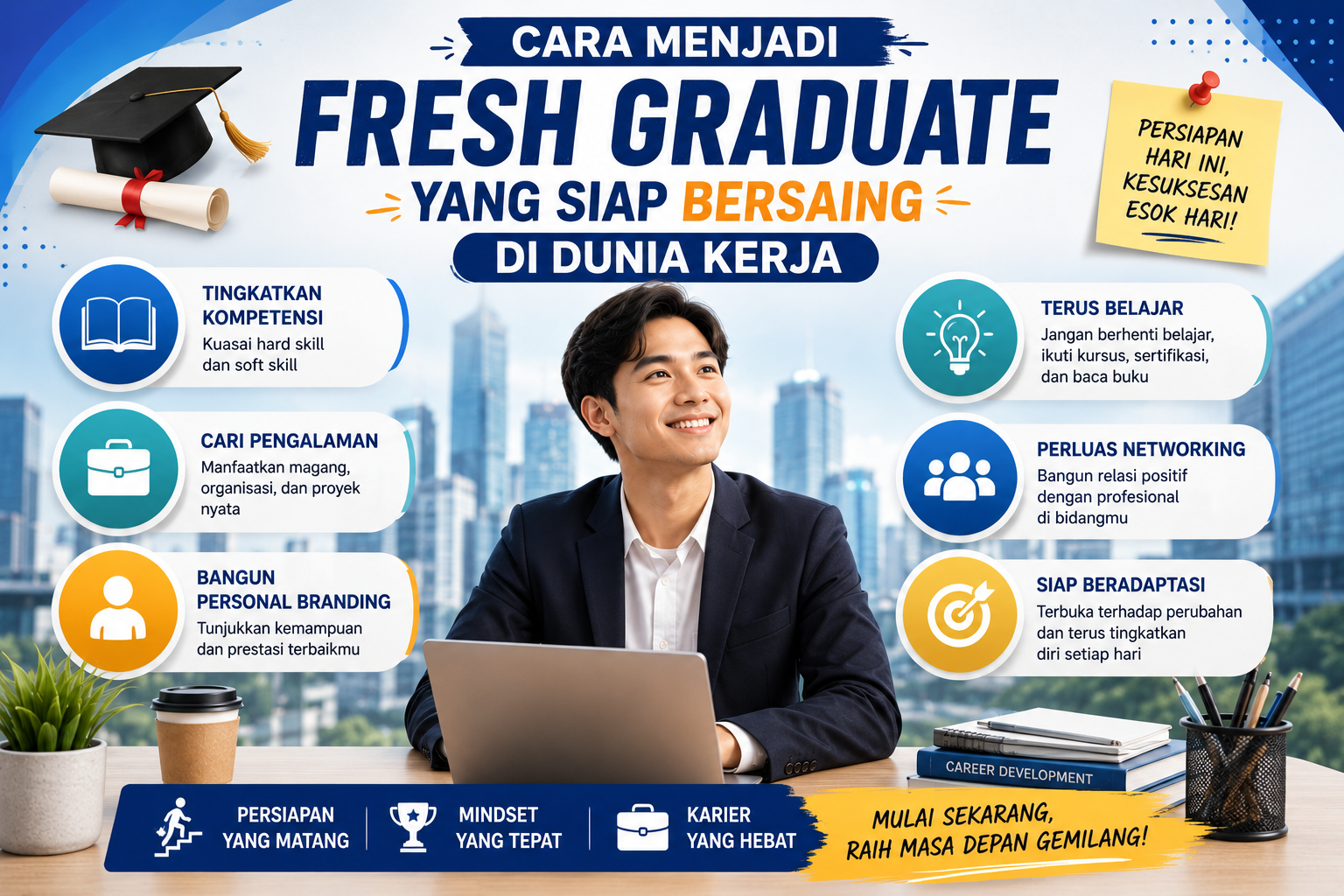 Cara Menjadi Fresh Graduate yang Siap Bersaing di Dunia Kerja