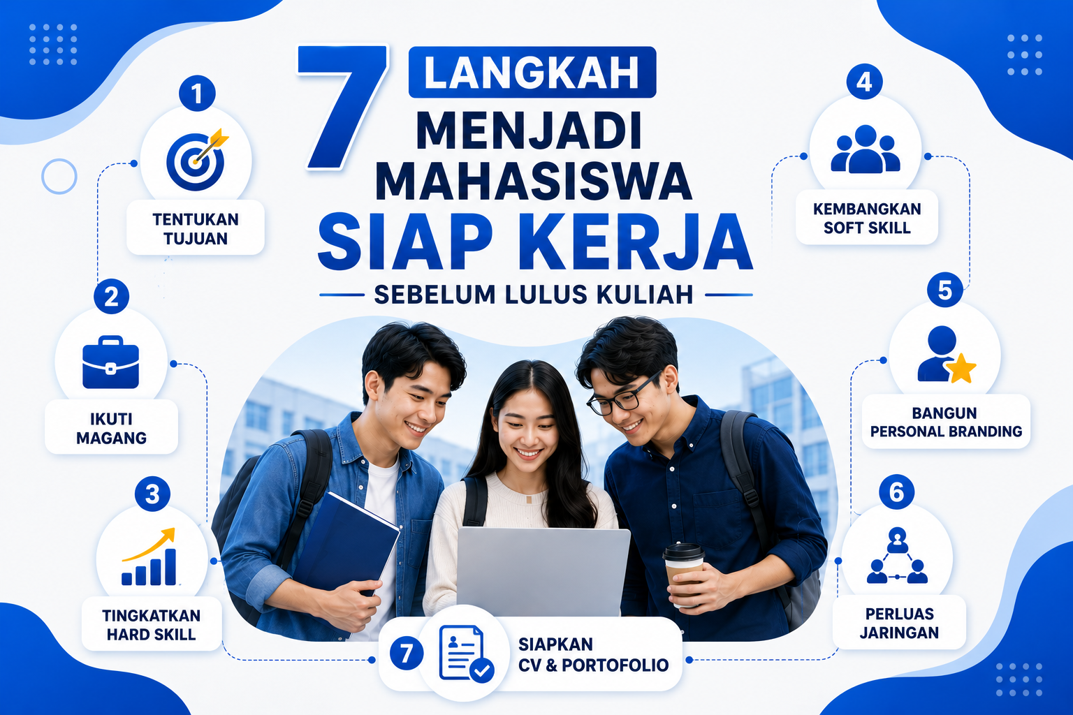 7 Langkah Menjadi Mahasiswa Siap Kerja Sebelum Lulus Kuliah