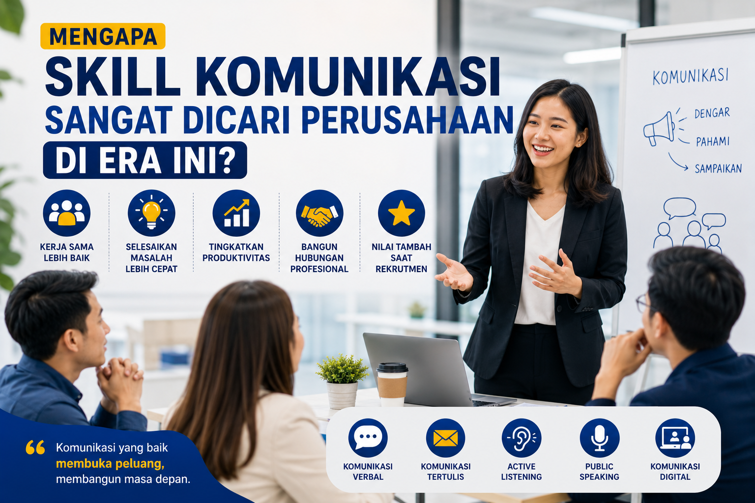 Mengapa Skill Komunikasi Sangat Dicari Perusahaan di Era Ini?
