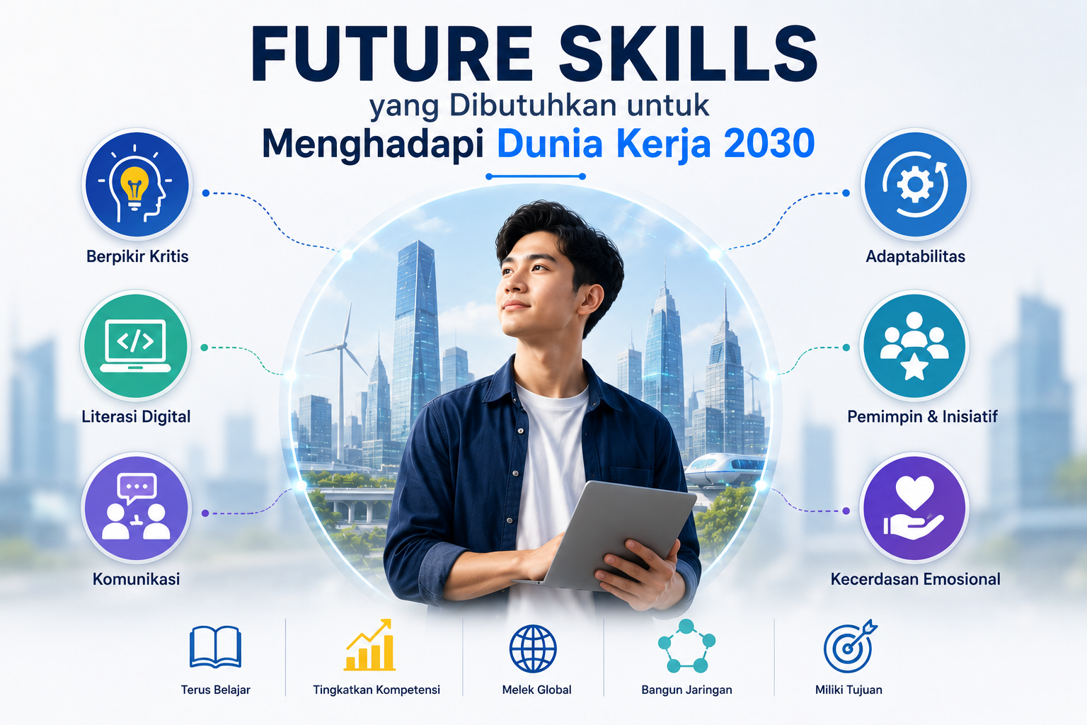 Future Skills yang Dibutuhkan untuk Menghadapi Dunia Kerja 2030